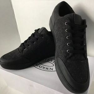Steve Madden Black Woolsey Sneaker Men’s sz 11